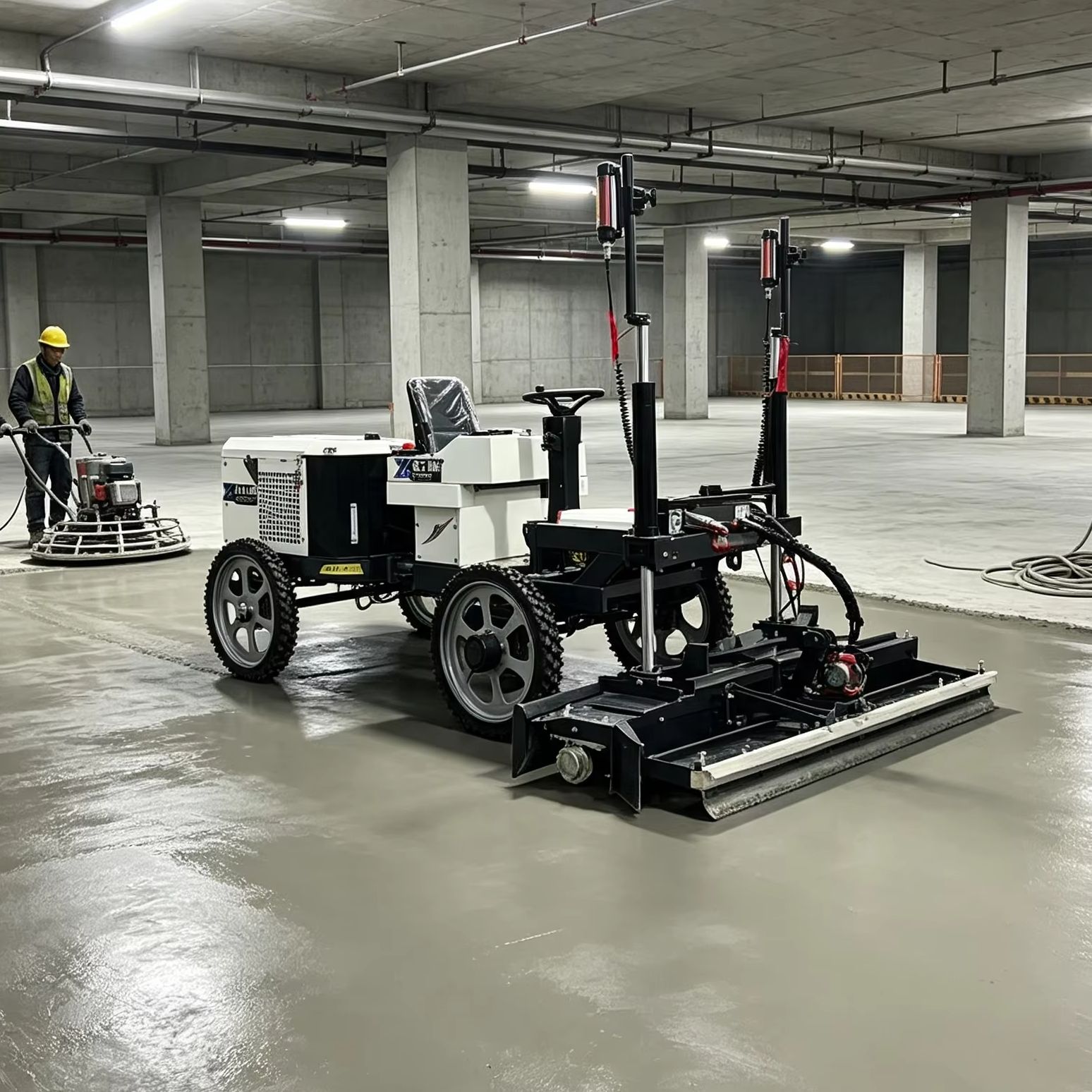 Industrial Laser Level - Macchina Laser Screed per Livellamento Industriale