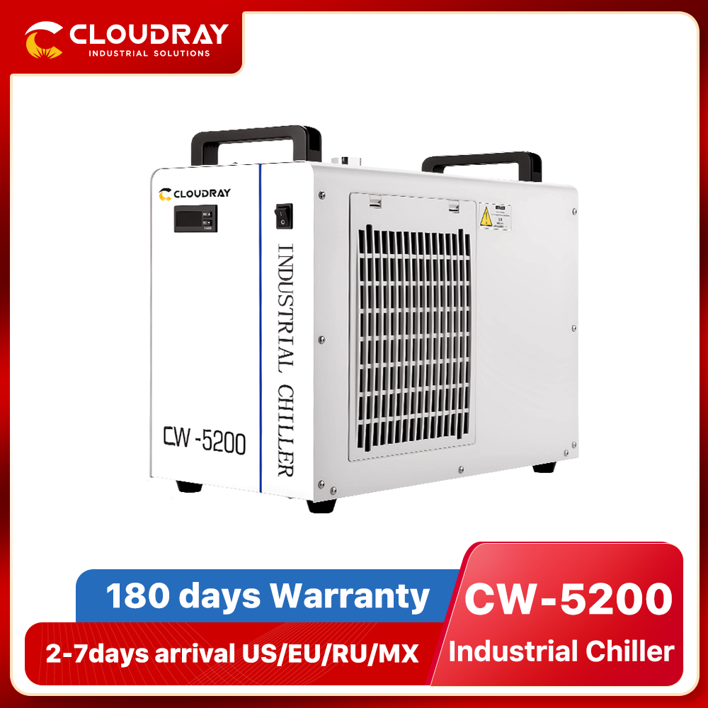 Industrial Laser Engraver - Refrigeratore Industriale Aria-Acqua Cloudray 50/60Hz CW5200