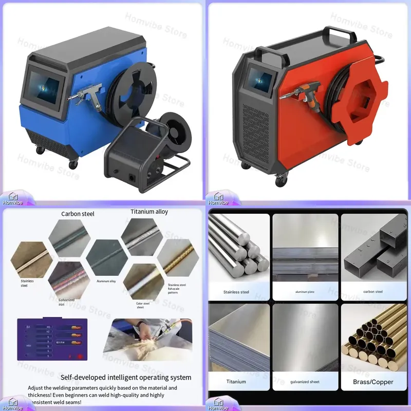 Industrial Laser Repair - Saldatrice Laser Portatile 4-in-1 Raffreddata ad
