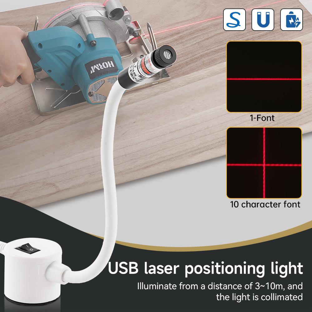 Industrial Laser Cutter - Lampada di posizionamento per cucire con