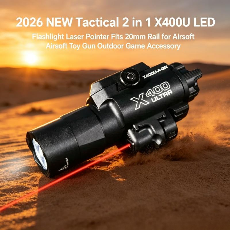 Industrial Green Laser - Nuovo 2026 Torcia LED Tattica X300U