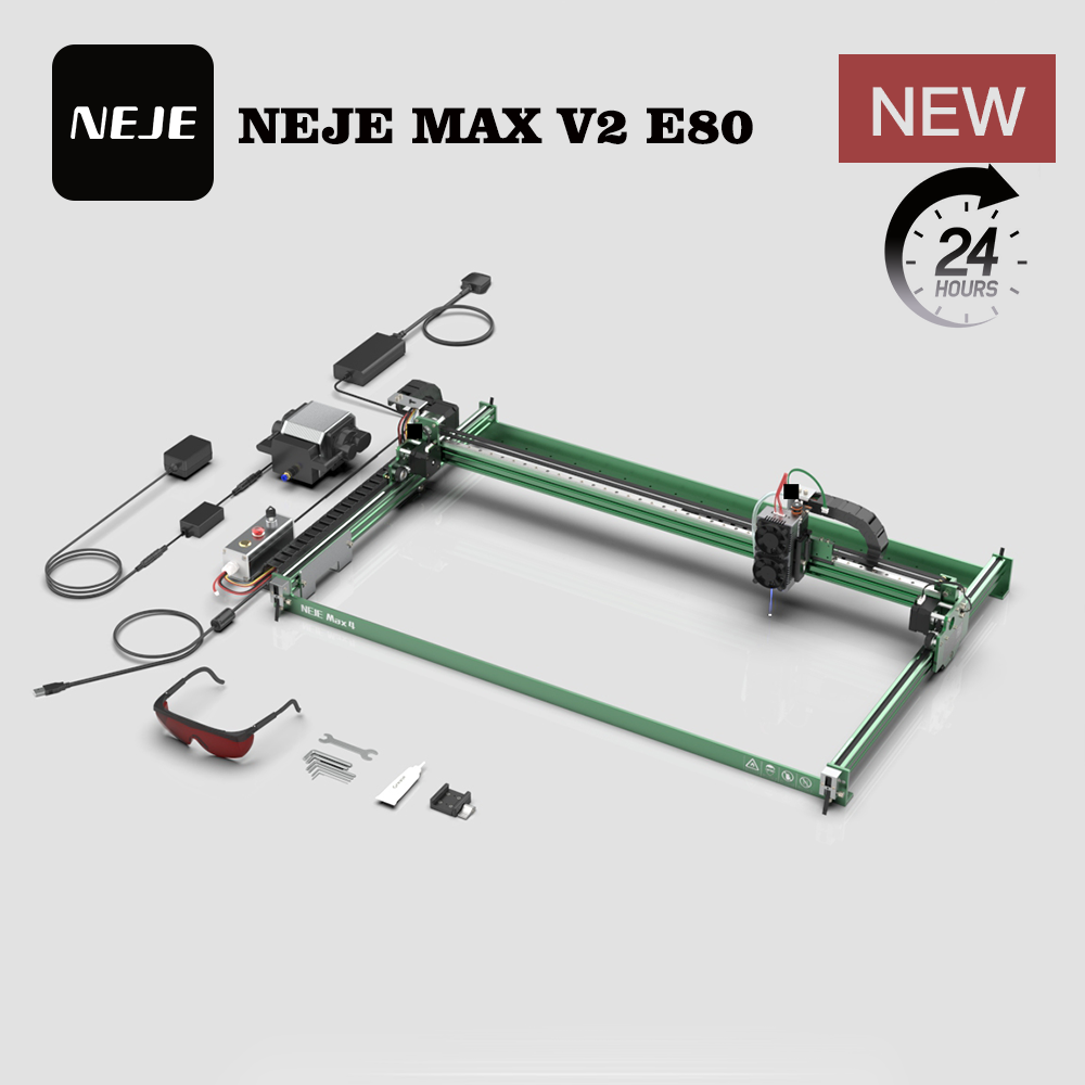 Industrial Laser Engraver - Incisore laser NEJE MAX V2 E80