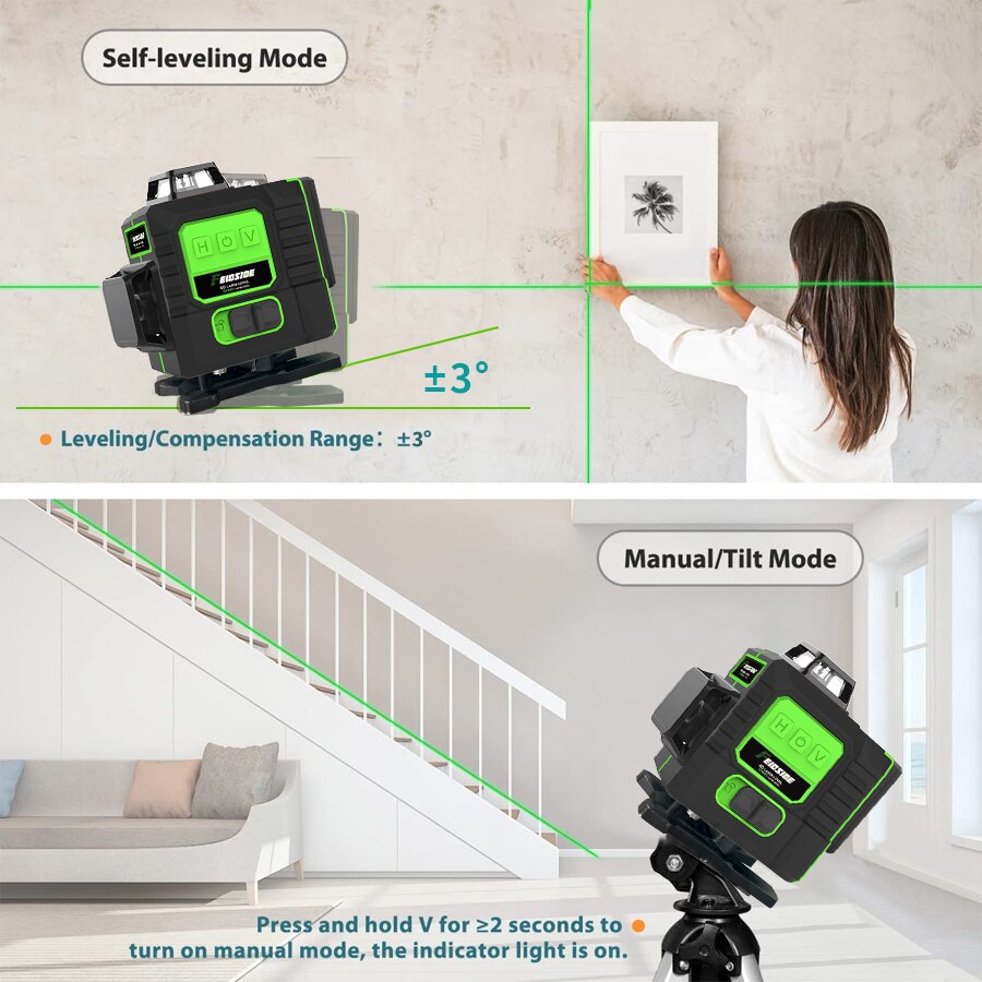 Livella Laser Verde FEIDSIDE 1 - Industrial Laser Level recensione e prezzo