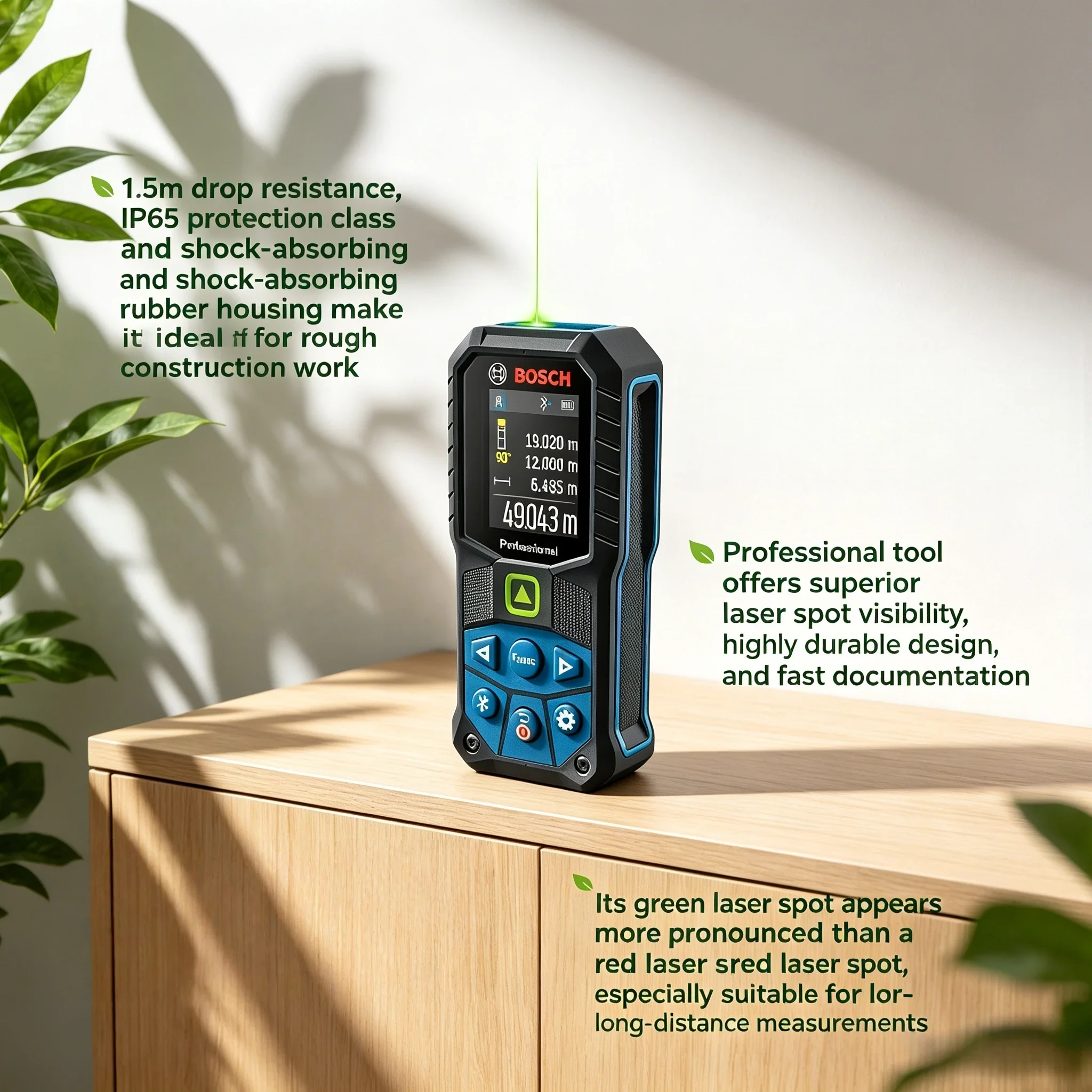 Telemetro Laser Bosch GLM50-27 - Industrial Green Laser recensione e prezzo