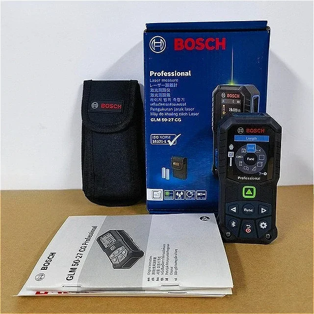 Telemetro Laser Bosch GLM50-27 - Industrial Green Laser recensione e prezzo