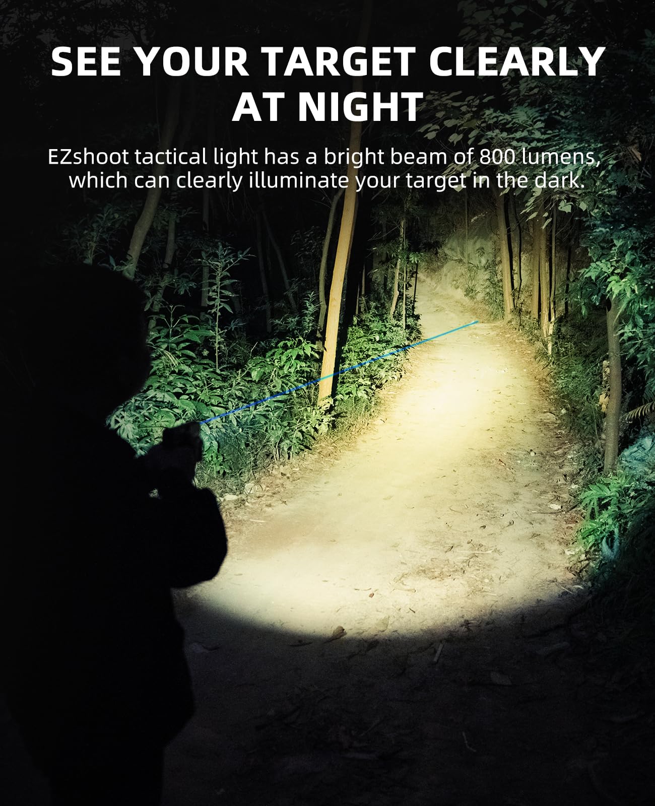 Ezshoot 800 lumens pistola leg - Industrial Green Laser recensione e prezzo