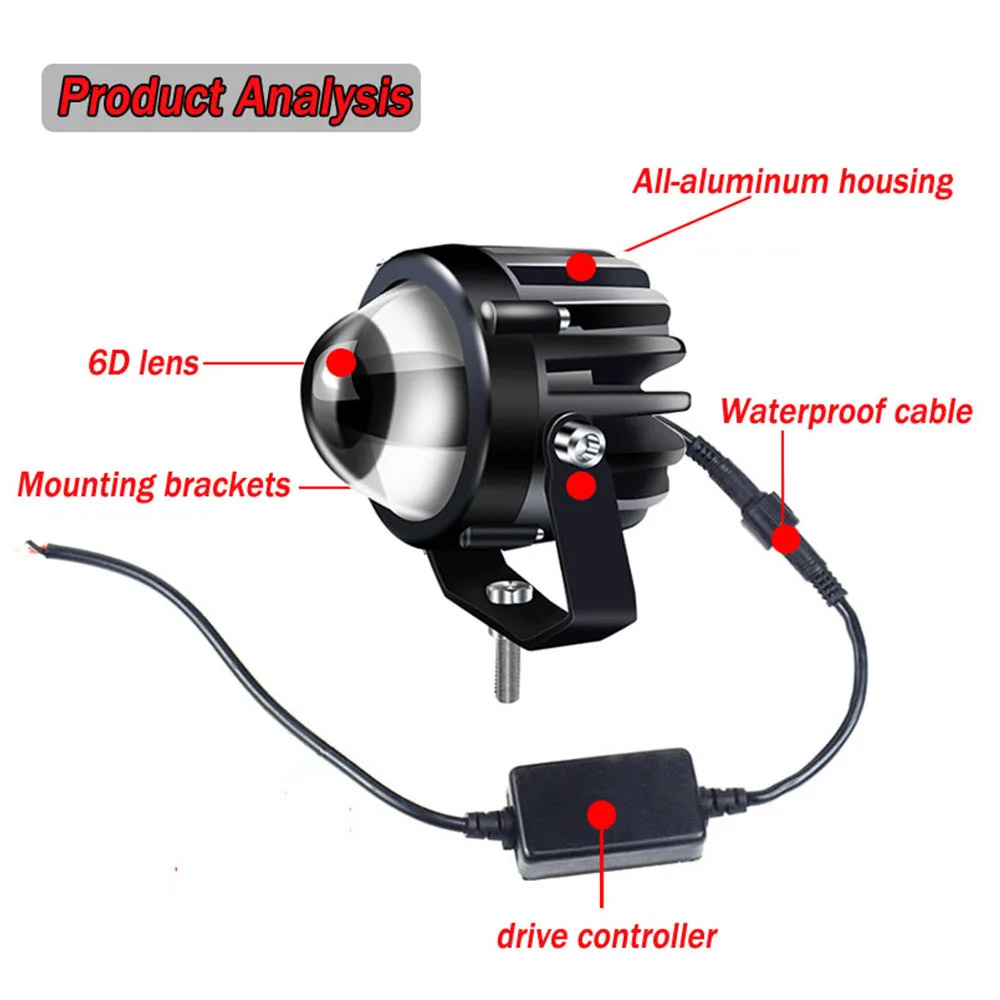 Lampada a LED per moto Proiett - Industrial Laser Projection recensione e prezzo