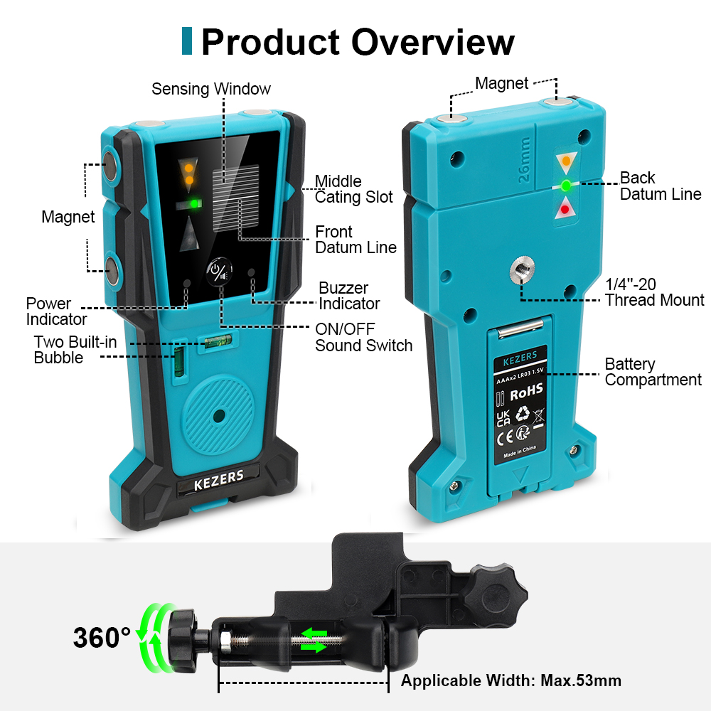 KEZERS Rivelatore ricevitore l - Industrial Green Laser recensione e prezzo