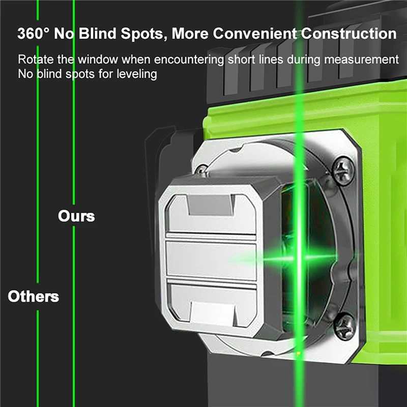 Livello laser 8/12/16 linee Li - Industrial Laser Level recensione e prezzo
