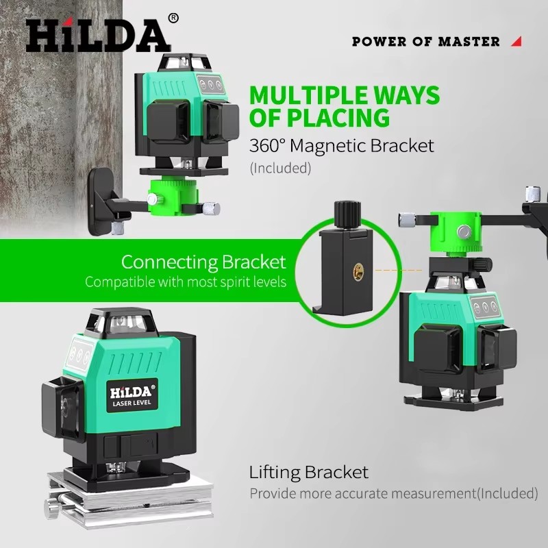 Livella Laser Verde HILDA 12/1 - Industrial Laser Level recensione e prezzo