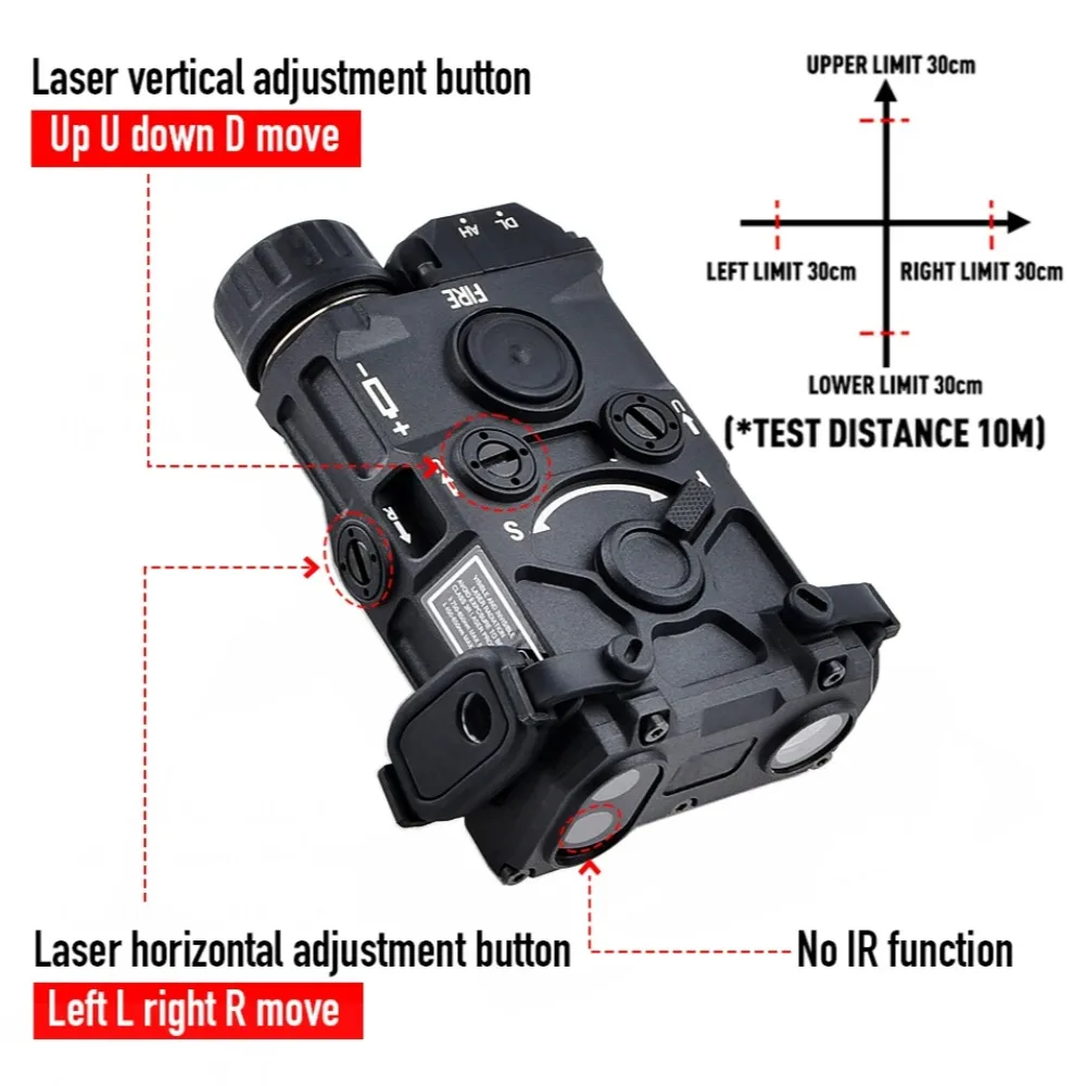 Torcia tattica a LED in plasti - Industrial Green Laser recensione e prezzo