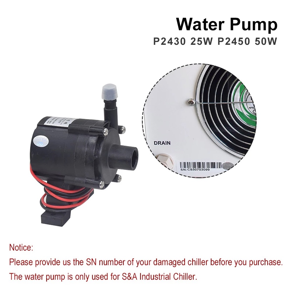 Pompa d'Acqua TEYU S&A 25W 50W - Laser Industrial Chiller recensione e prezzo